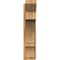 Ekena Millwork Balboa Slat Rough Sawn Outlooker, Western Red Cedar, 8"W x 28"D x 36"H OUT08X28X36BOA06RWR - alternate 3